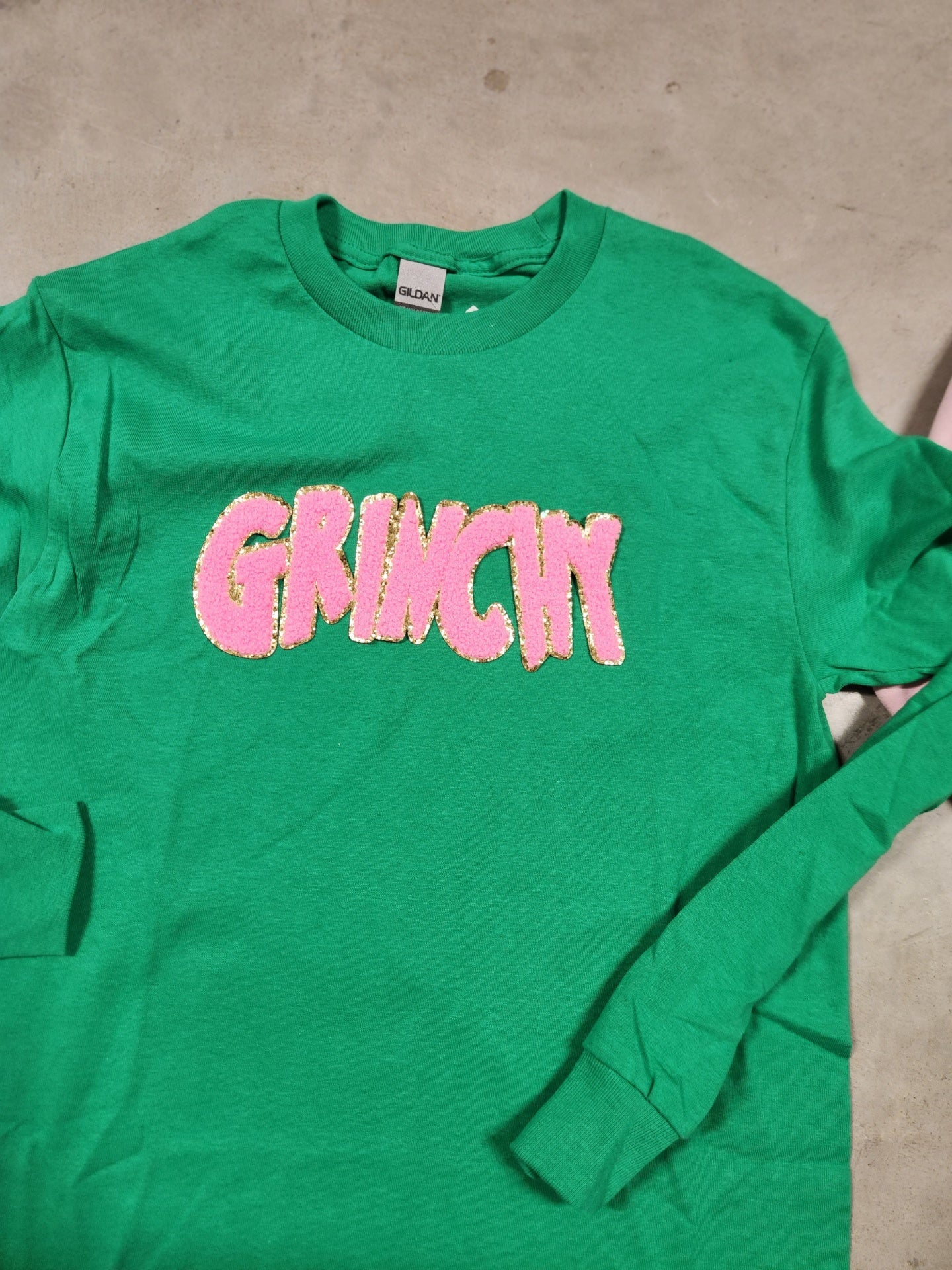 Grinchy Chenille Patch