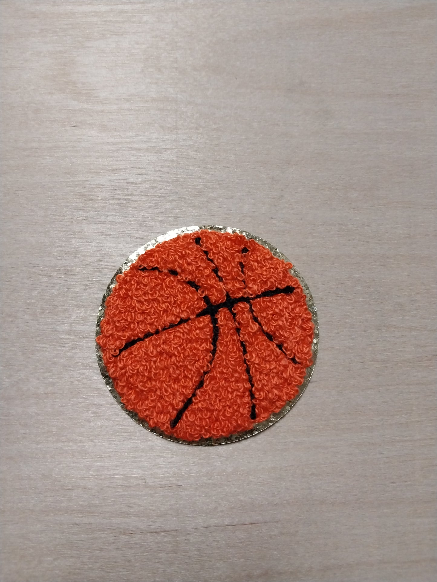 Basketball Chenille Patch