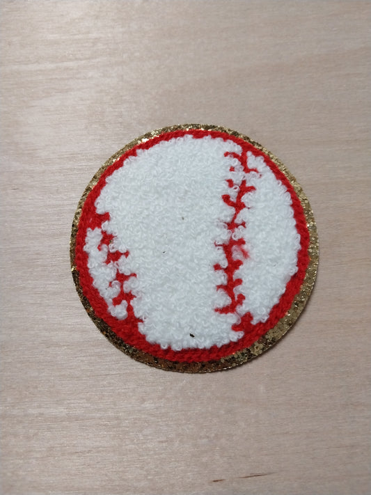 Baseball Chenille Patch