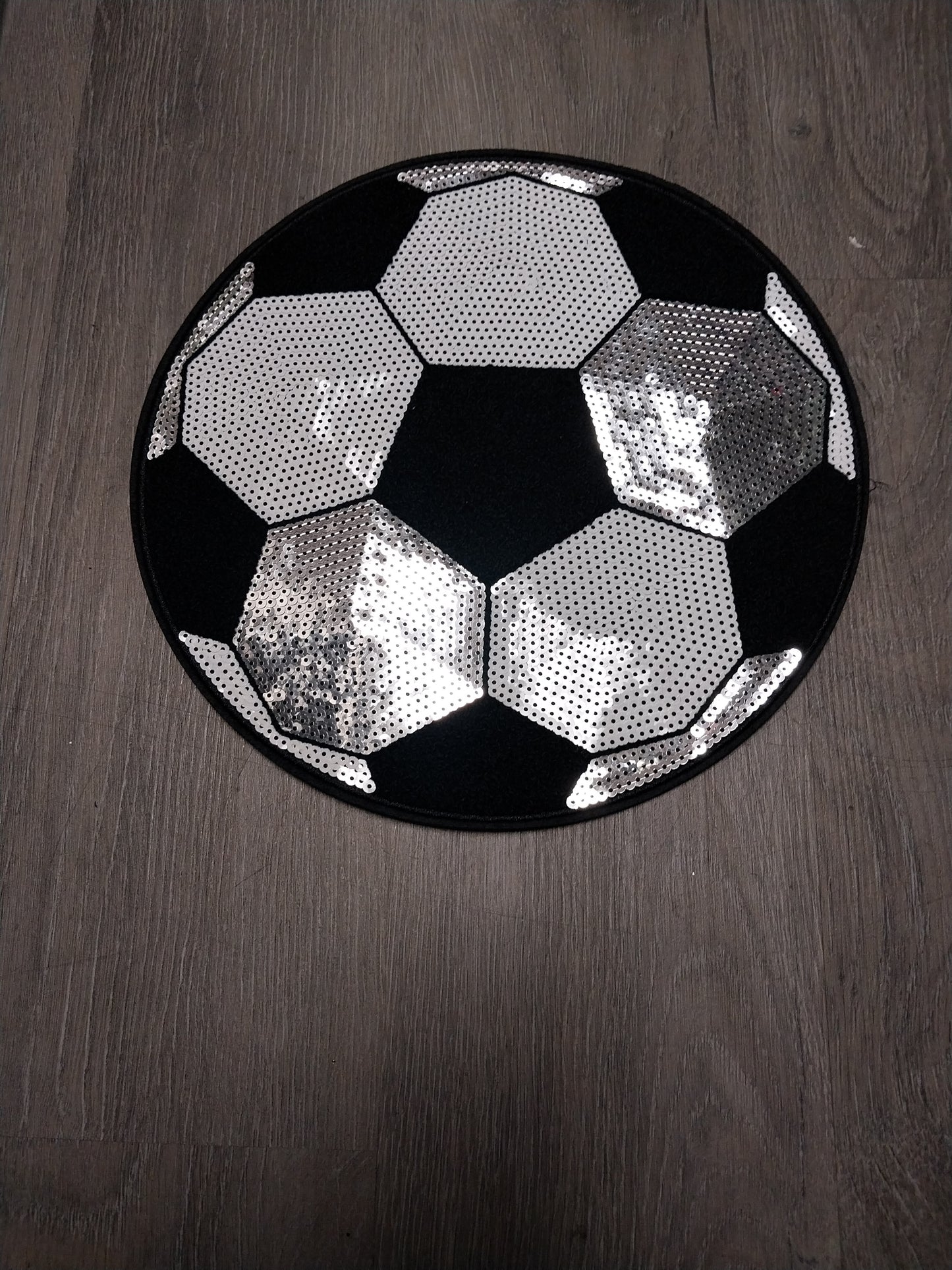 Soccer Sequin Patch