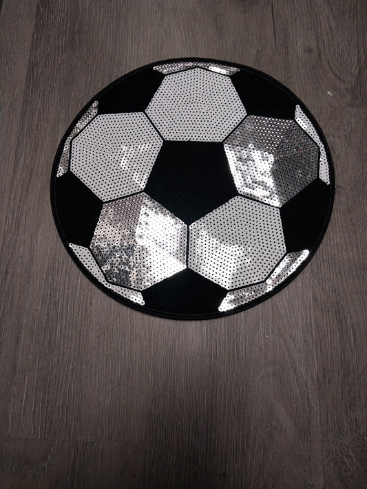 Soccer Sequin Patch