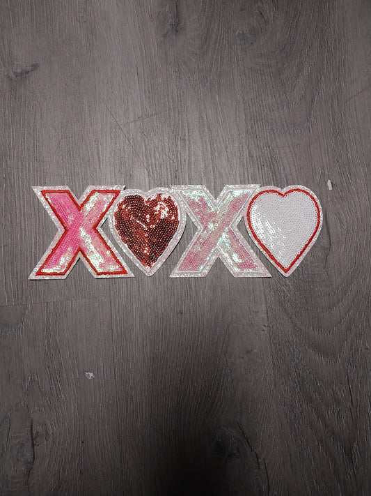 X❤️X🩷 - Sequin Patch