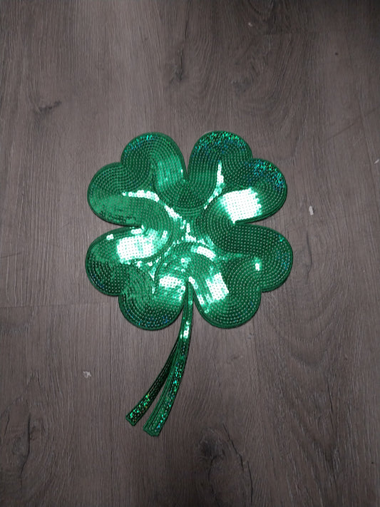 4 Leaf Clover - Sequin Patch