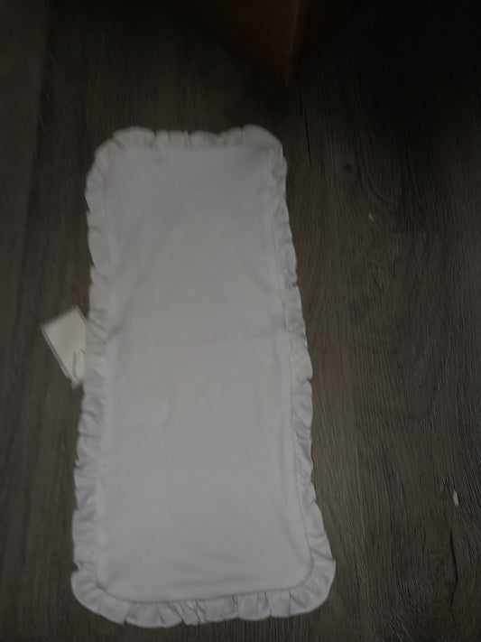 Sublimation Ruffle Burp Cloth