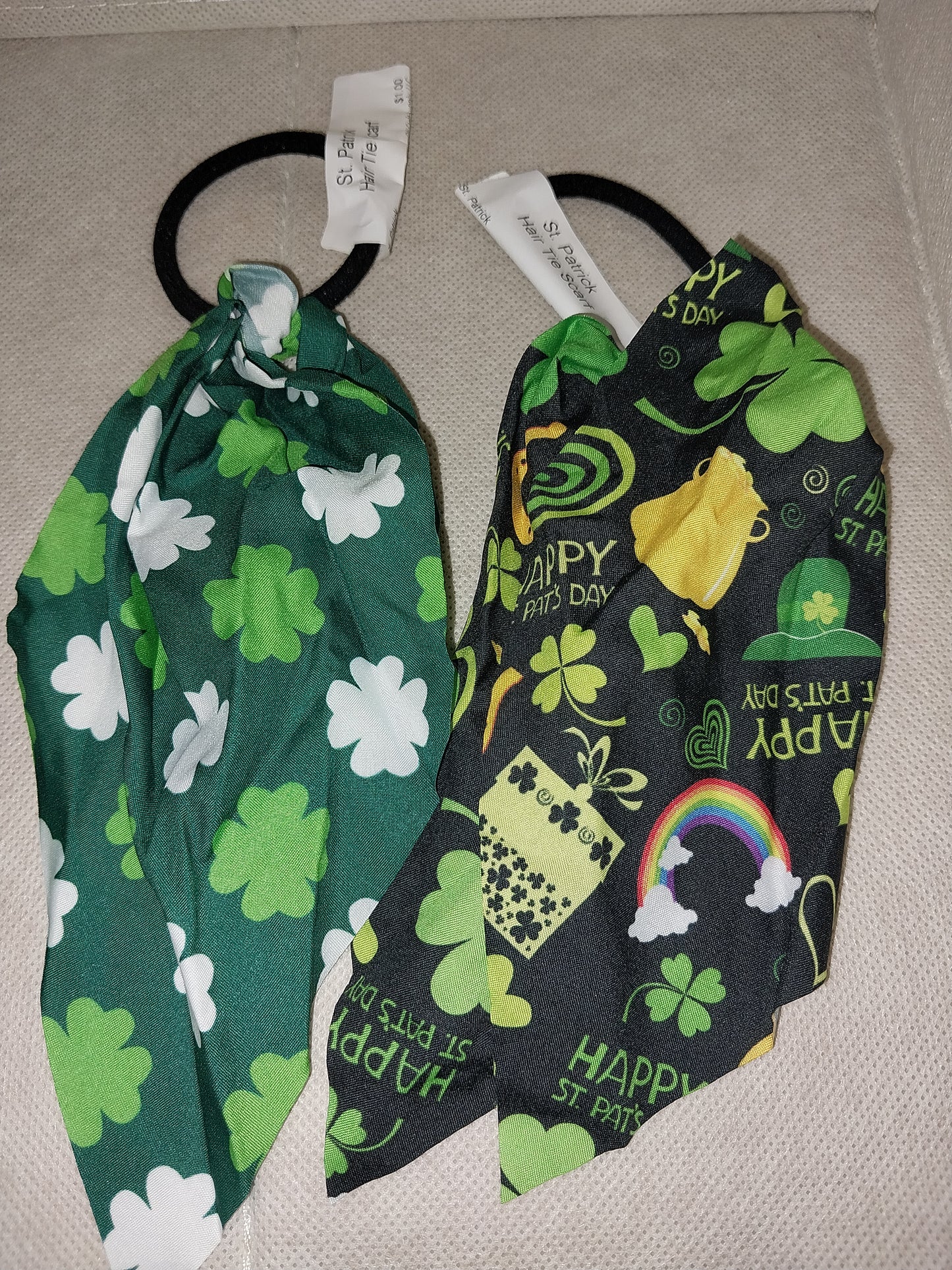 St. Patrick Band Hair Tie Scarf