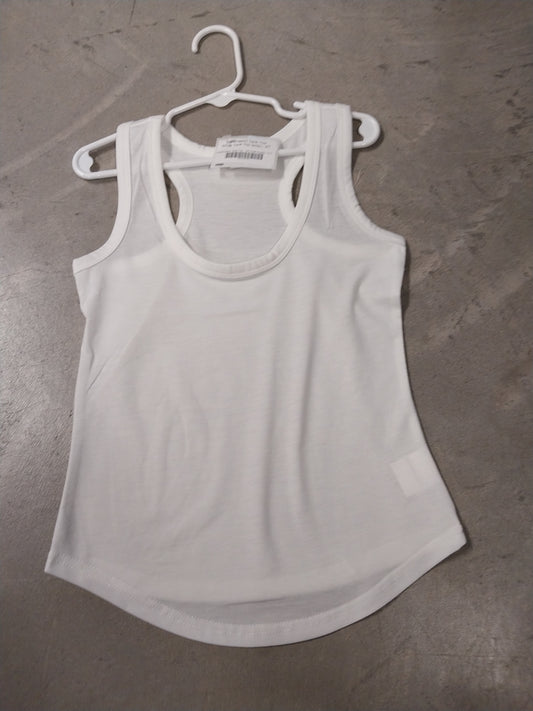 White Tank Top - Sublimation DK Polyester