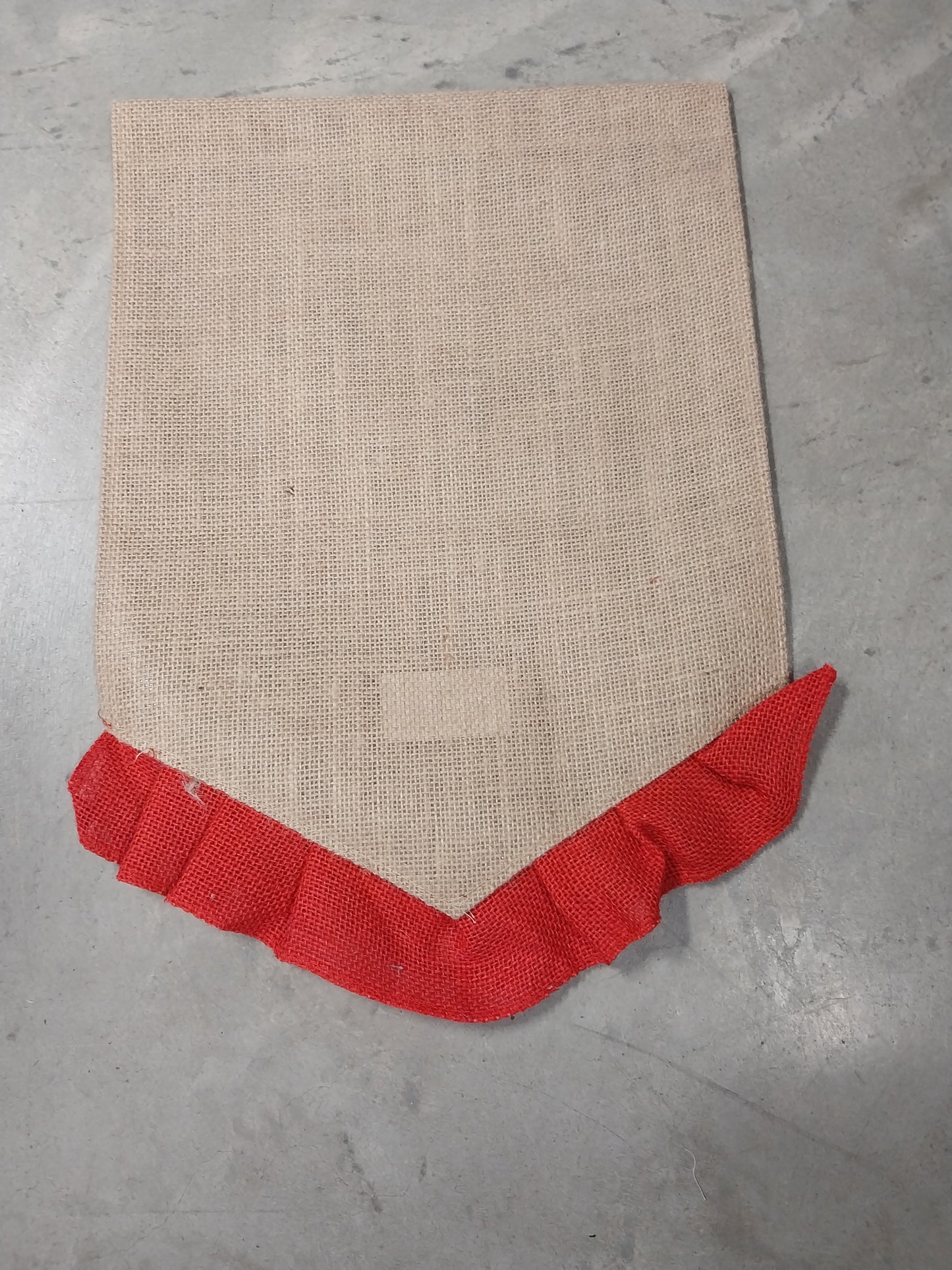 Burlap Garden Flag
