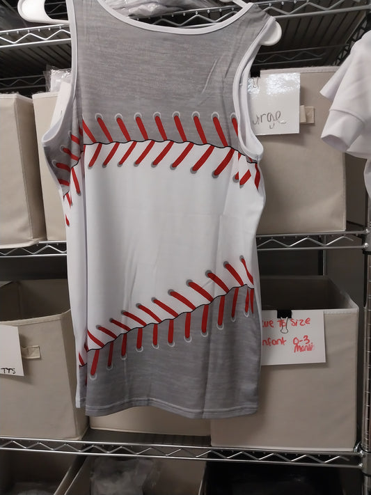 Sublimation Baseball Tank