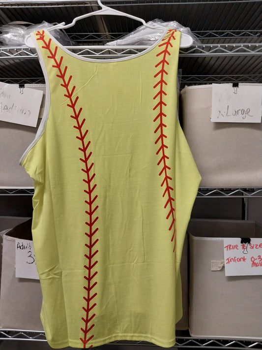 Sublimation Softball Tank