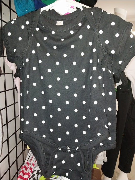 Rabbit Skins Bodysuit W/Dots