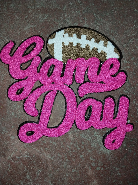 Game Day Football 🏈 Chenille Patch
