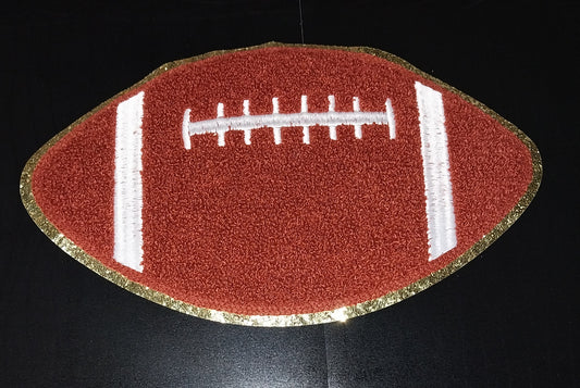 Football Chenille Patch