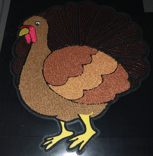Turkey Chenille/Sequin Patch