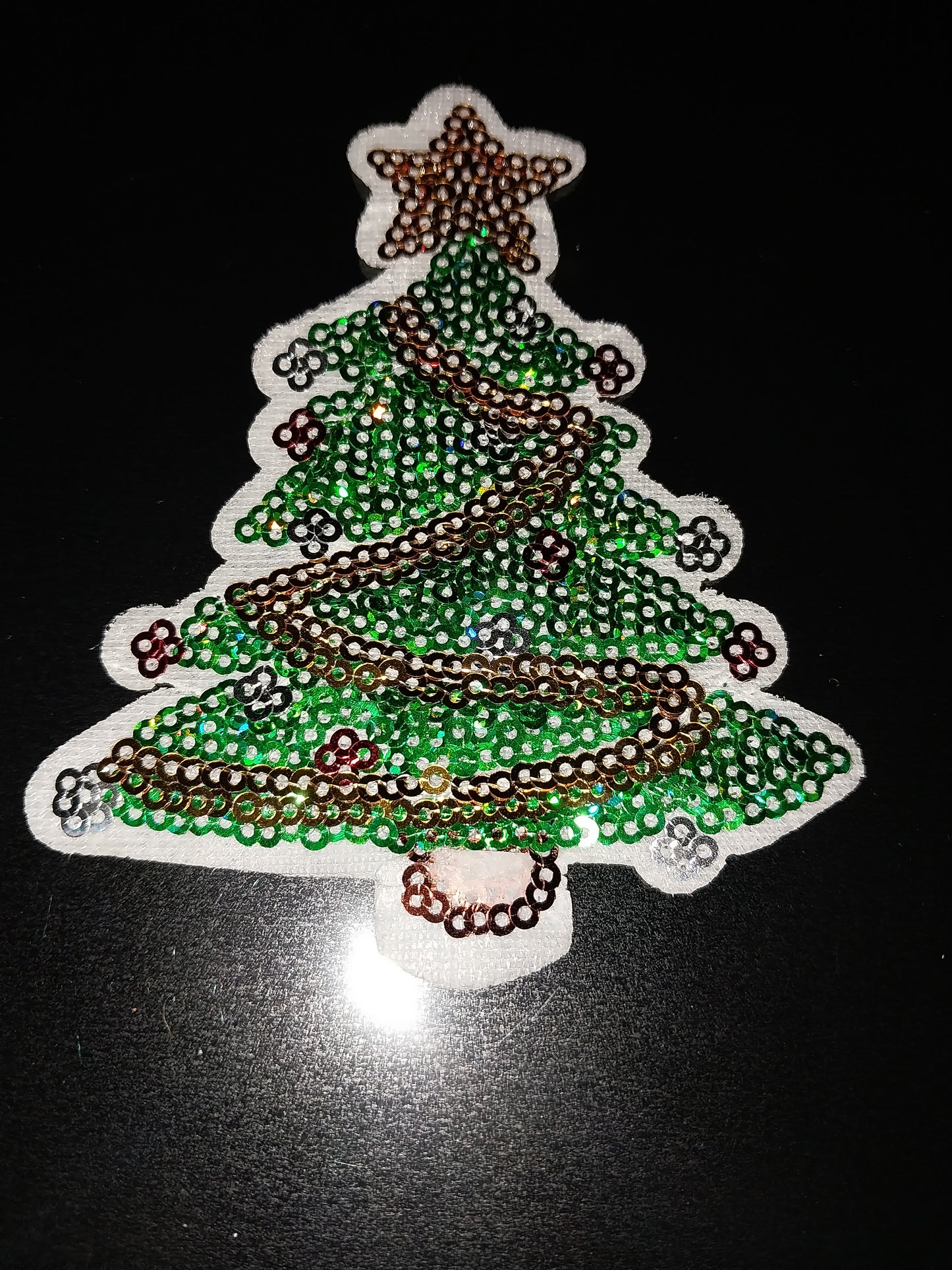Sequin Christmas Patch