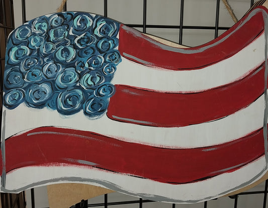 Waiving Flag