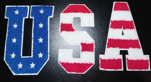 USA Chenille Patch