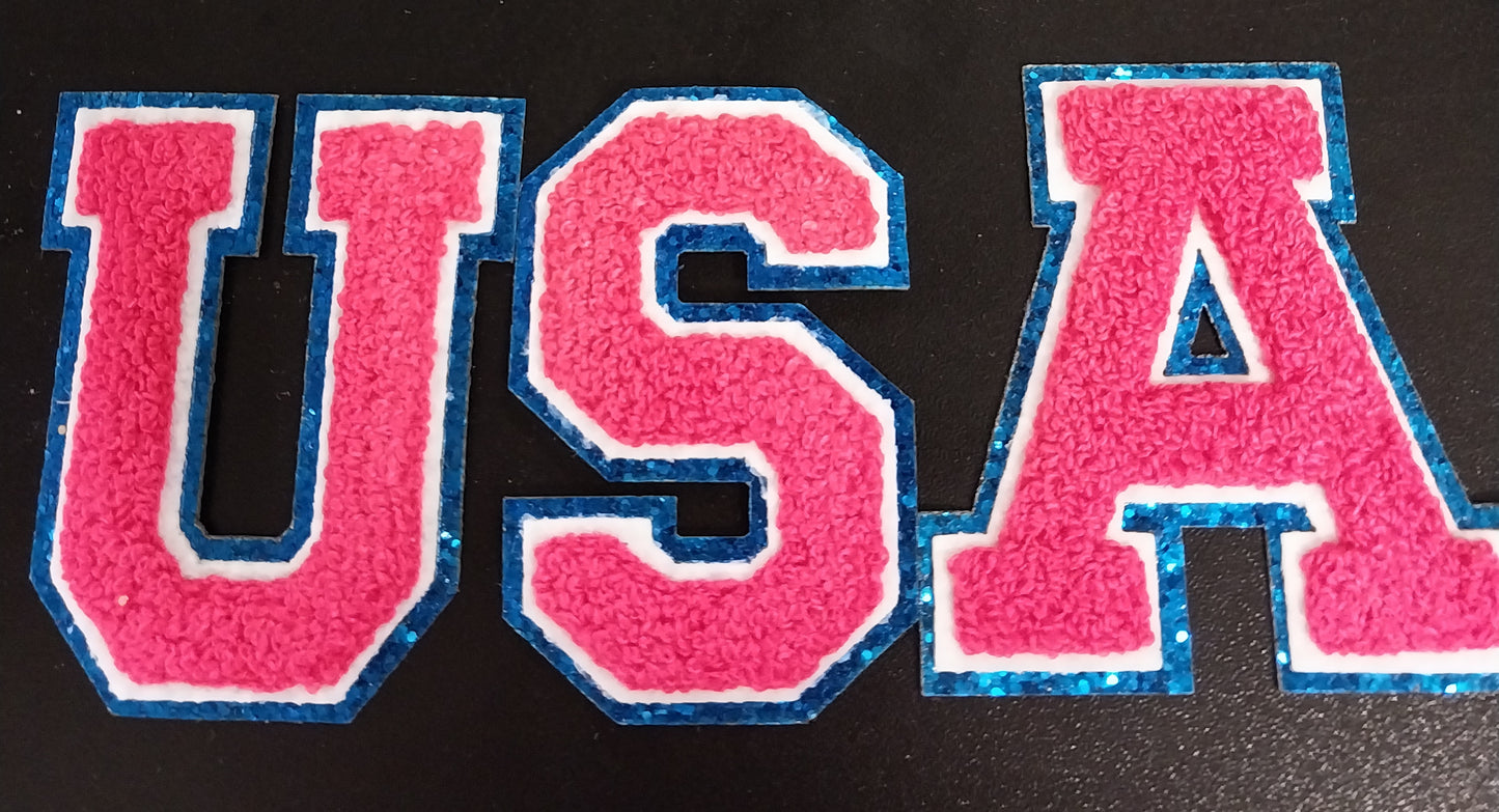 USA Chenille Patch