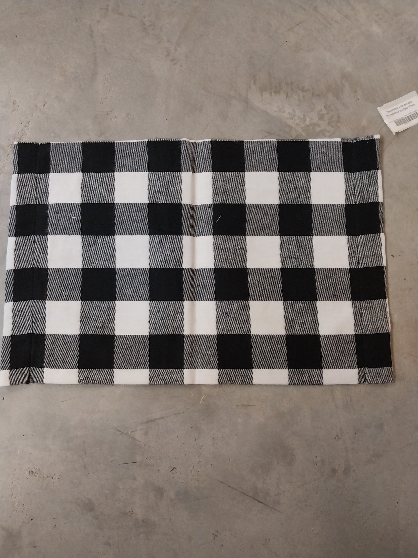 Reversible Buffalo Plaid Placemat (12"x18")