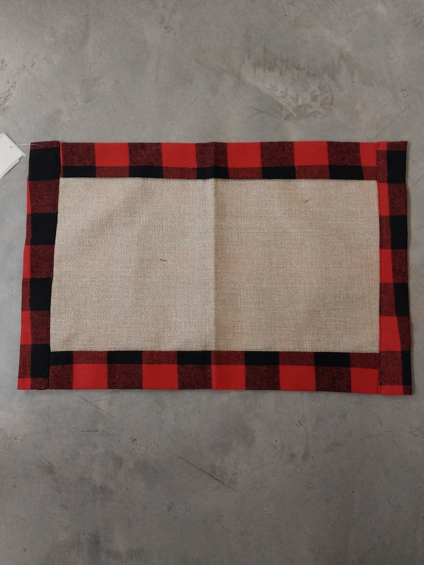 Reversible Buffalo Plaid Placemat (12"x18")