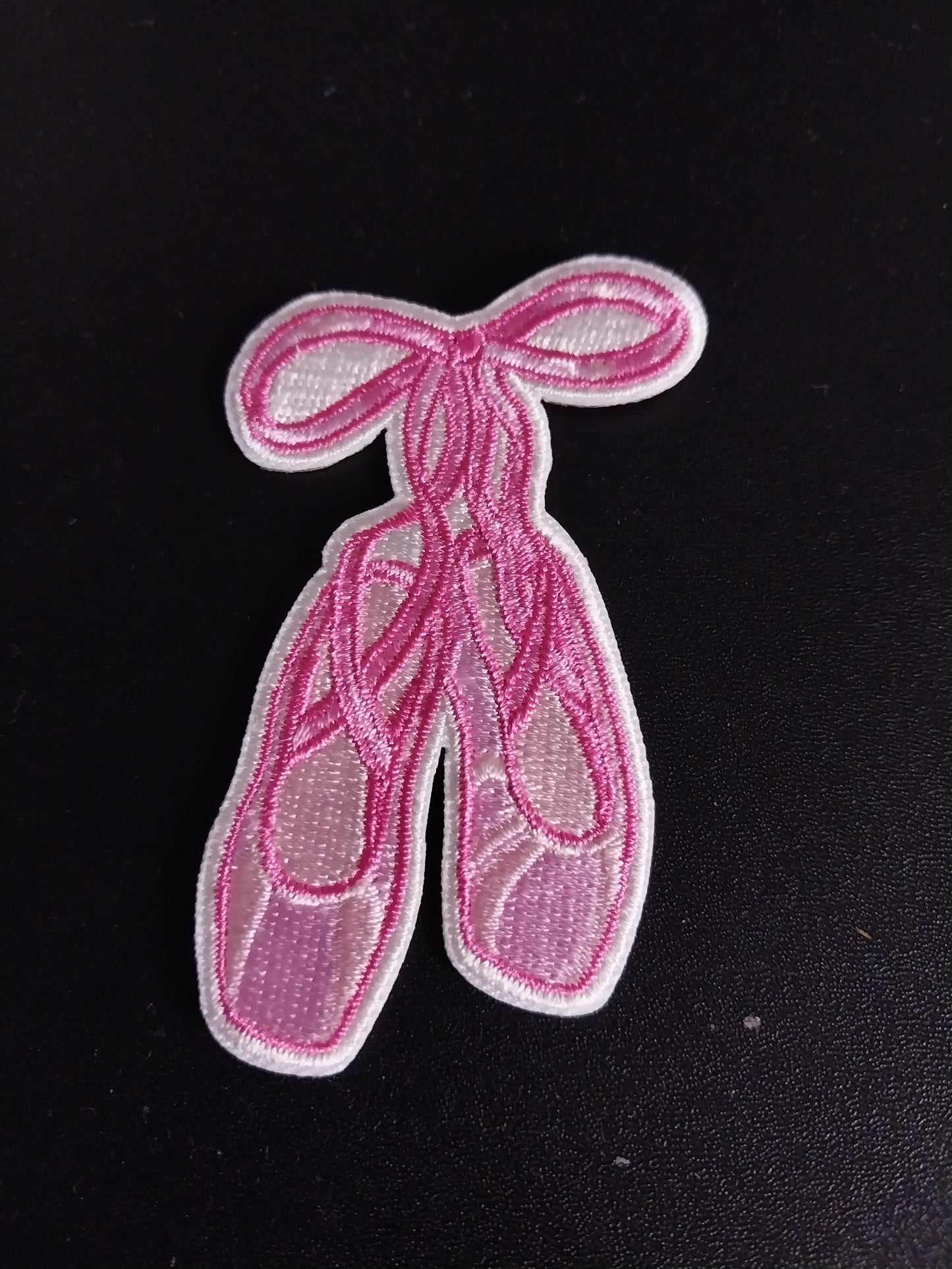 Embroidered Patch - Ballet Slippers