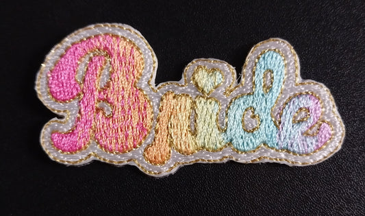 Embroidered Patch - Rainbow Bride (LGBTQ)
