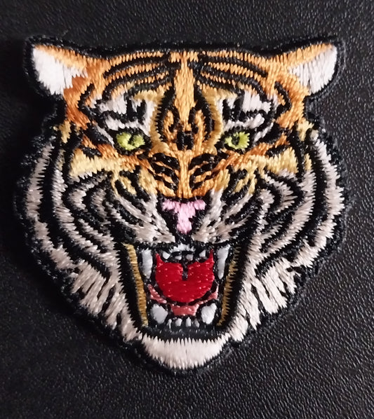 Embroidered Patch - Tiger Patch - (Face)