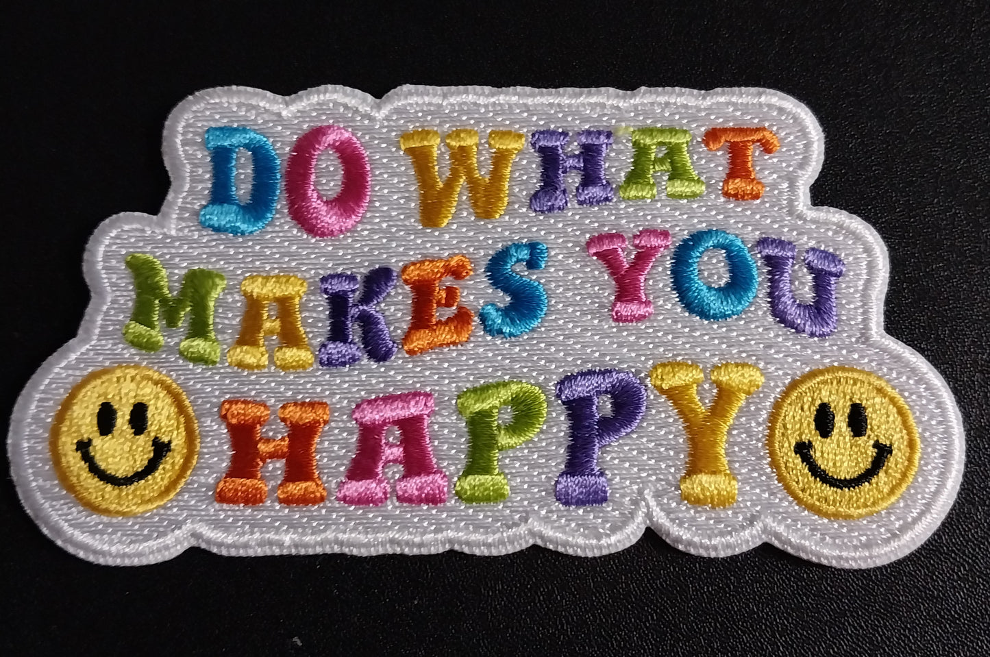 Embroidered Patch - Positivity Quote