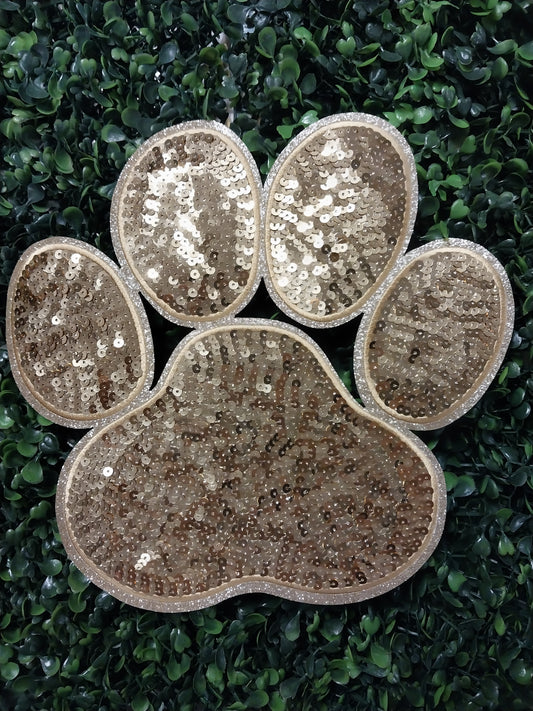 Paw  Sequin Patch