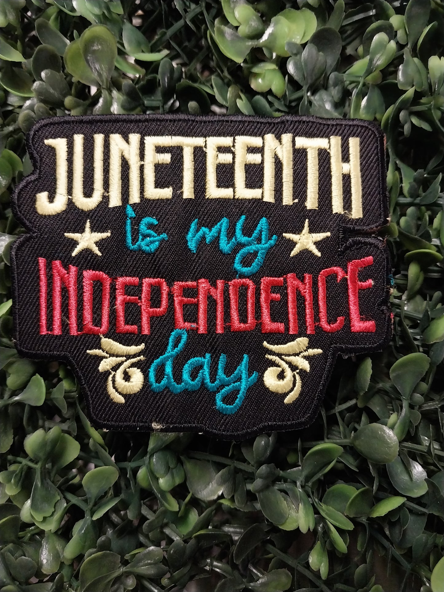 My Independence Day -  Embroidered Patch