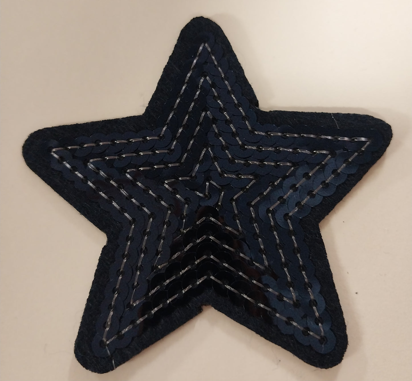 Sequin Star Hat Patch