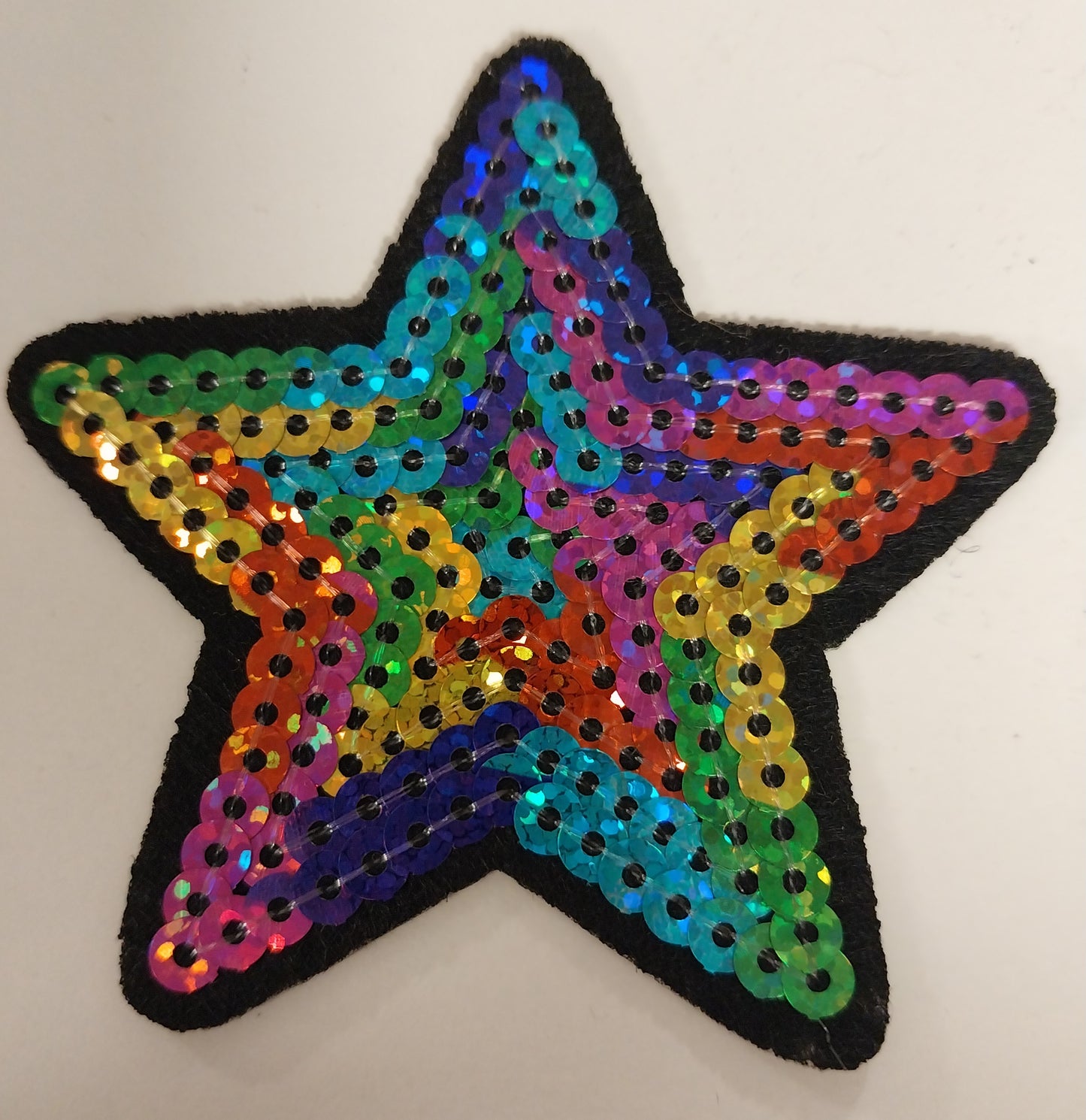 Sequin Star Hat Patch