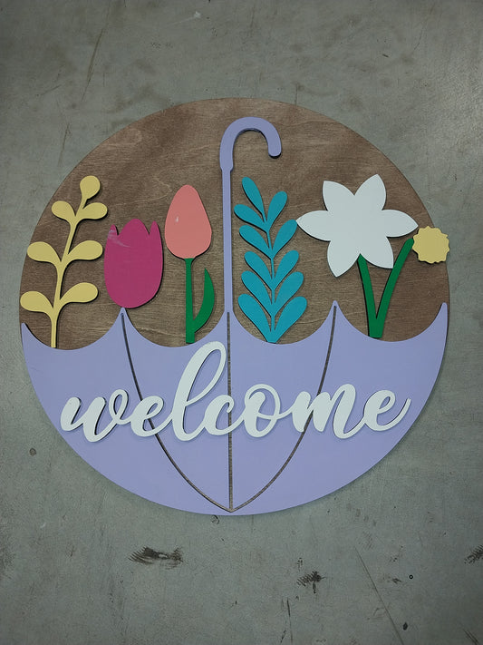 15" Spring Welcome