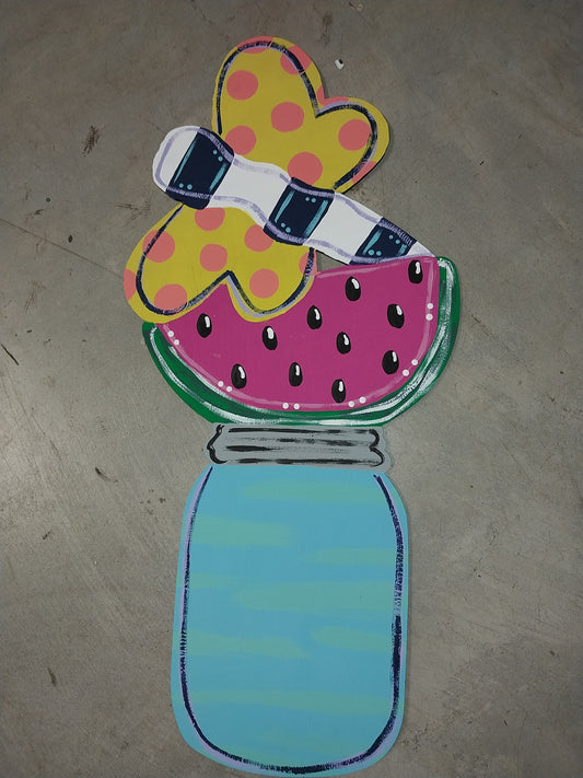 Dragon Fly Mason Jar Tri Piece