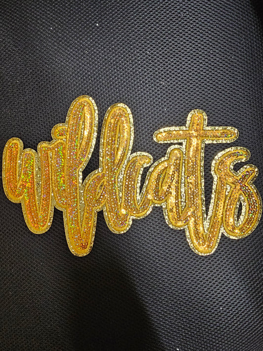 Wildcats Sequin Patch