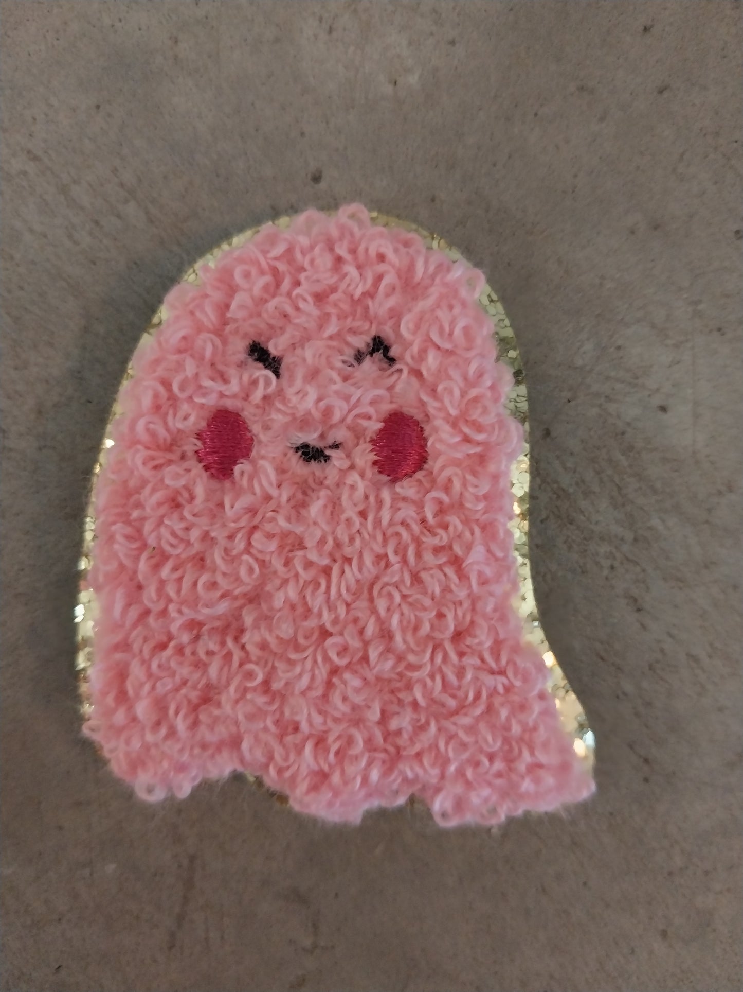 Ghost Chenille IRON ON