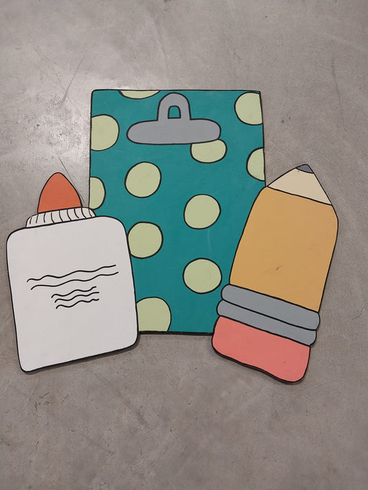 Clipboard Teacher Tri-Piece