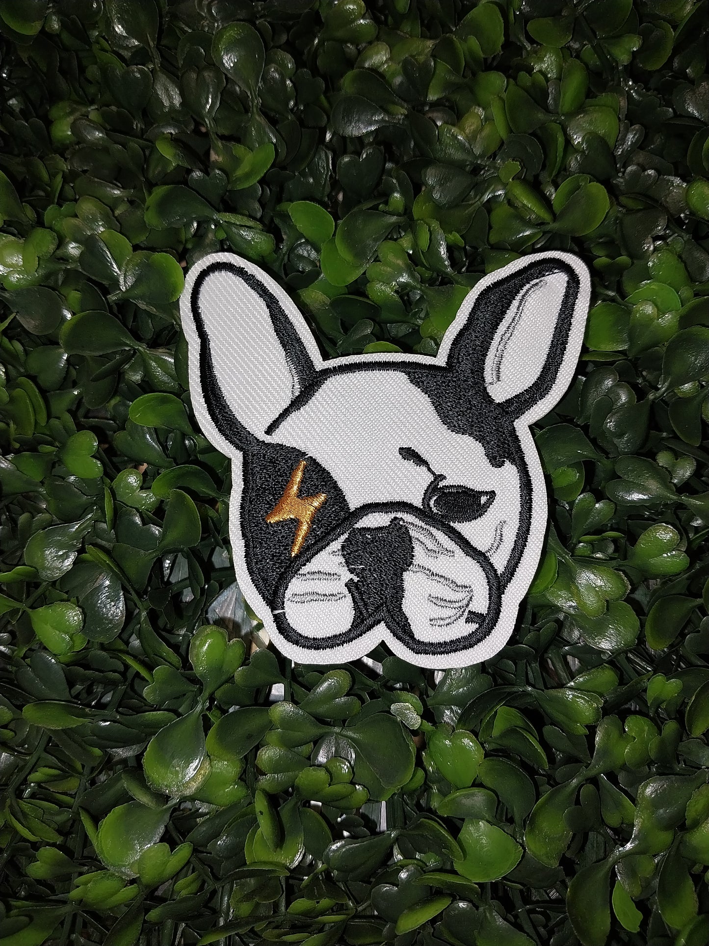 Boston Terrier Embroidered Patch