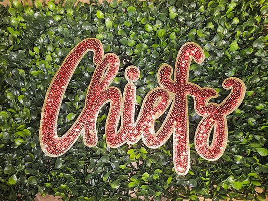 Chiefs Sequin  Patch