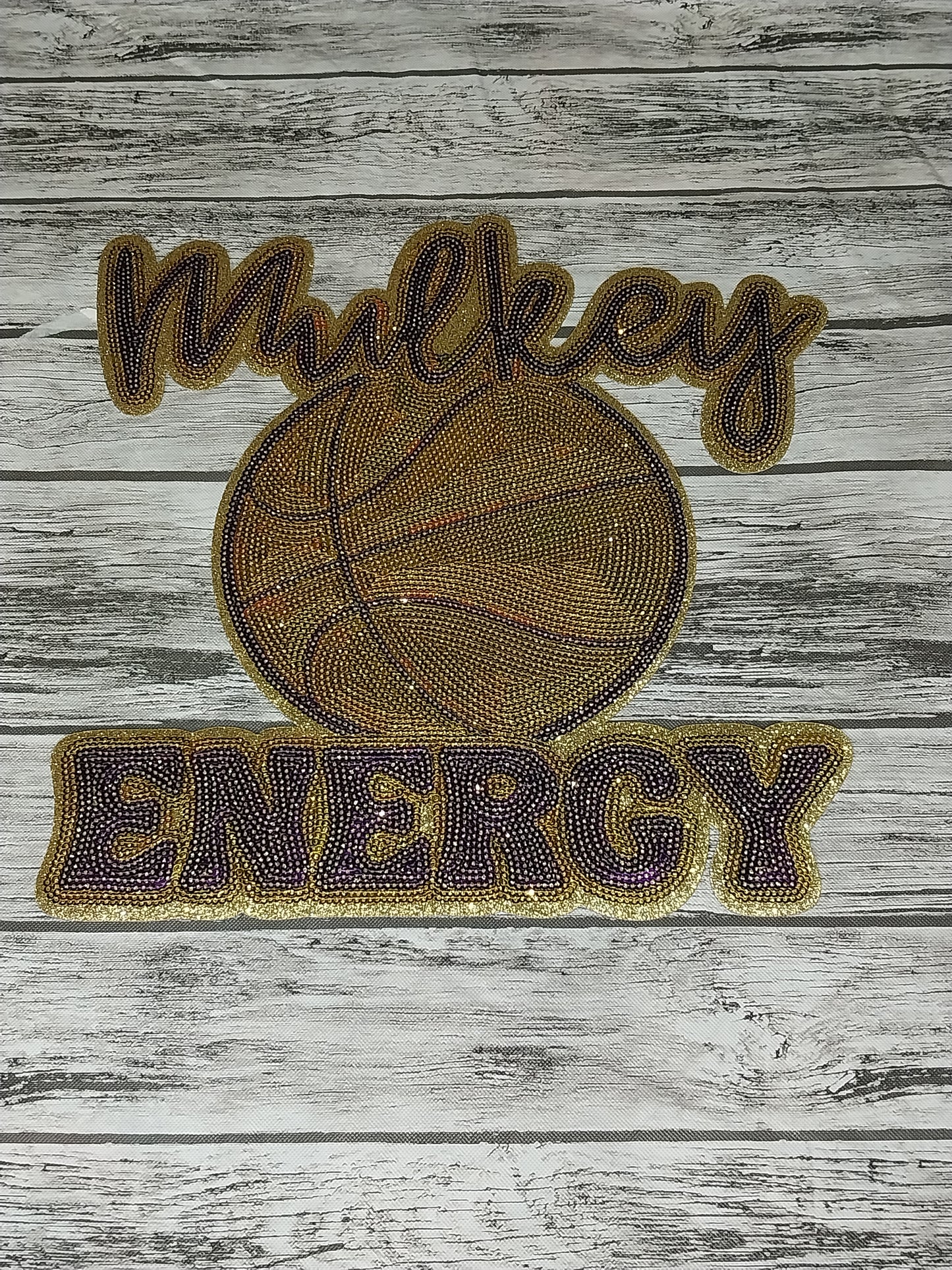Mulkeyl Energy -LSU  Sequin Patch