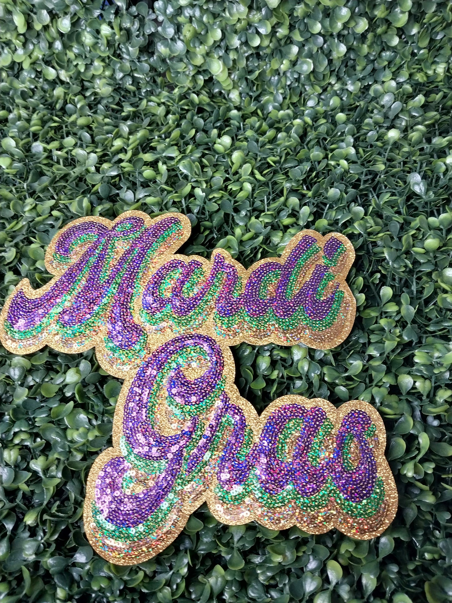 Mardi Gras - Sequin Patch (OSC)