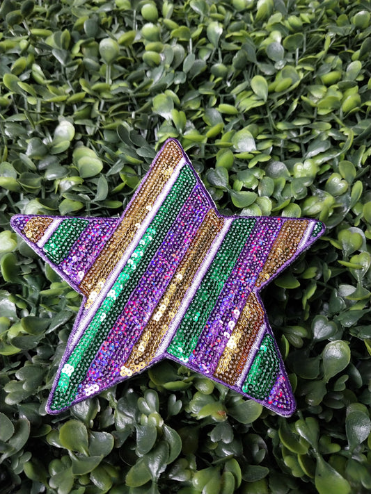 5" Star -  Sequin Patch