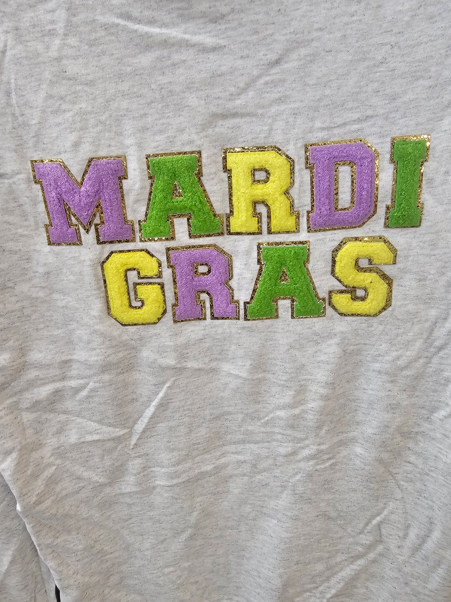 Mardi Gras Word Set ChenillePatch