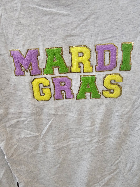 Mardi Gras Word Set ChenillePatch