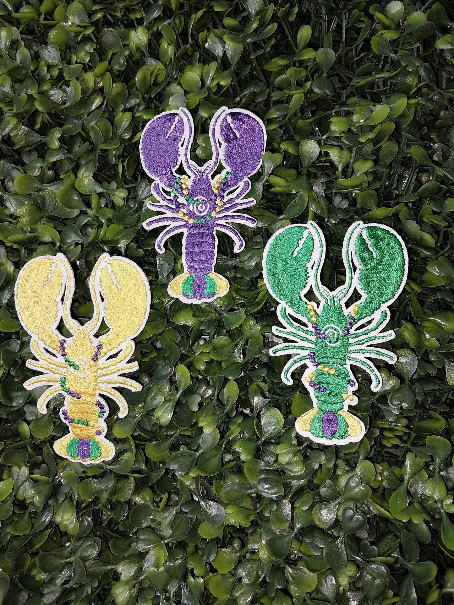 PGG Crawfish  Embroidered Patch Hat Patch