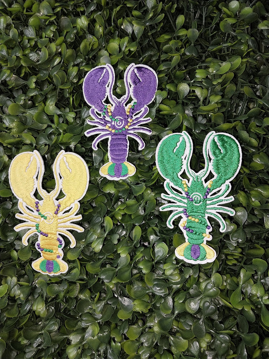 PGG Crawfish  Embroidered Patch Hat Patch
