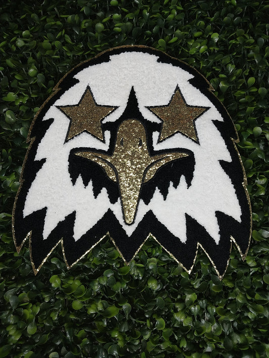 Eagle Head Chenille Patch