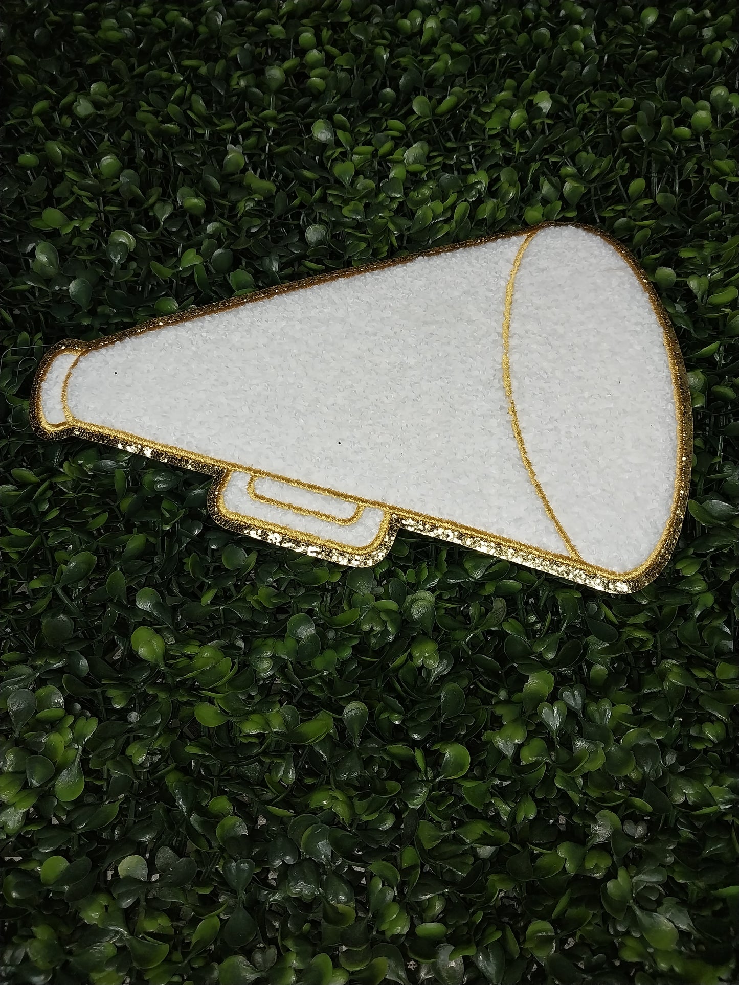 Megaphone  Chenille Patch