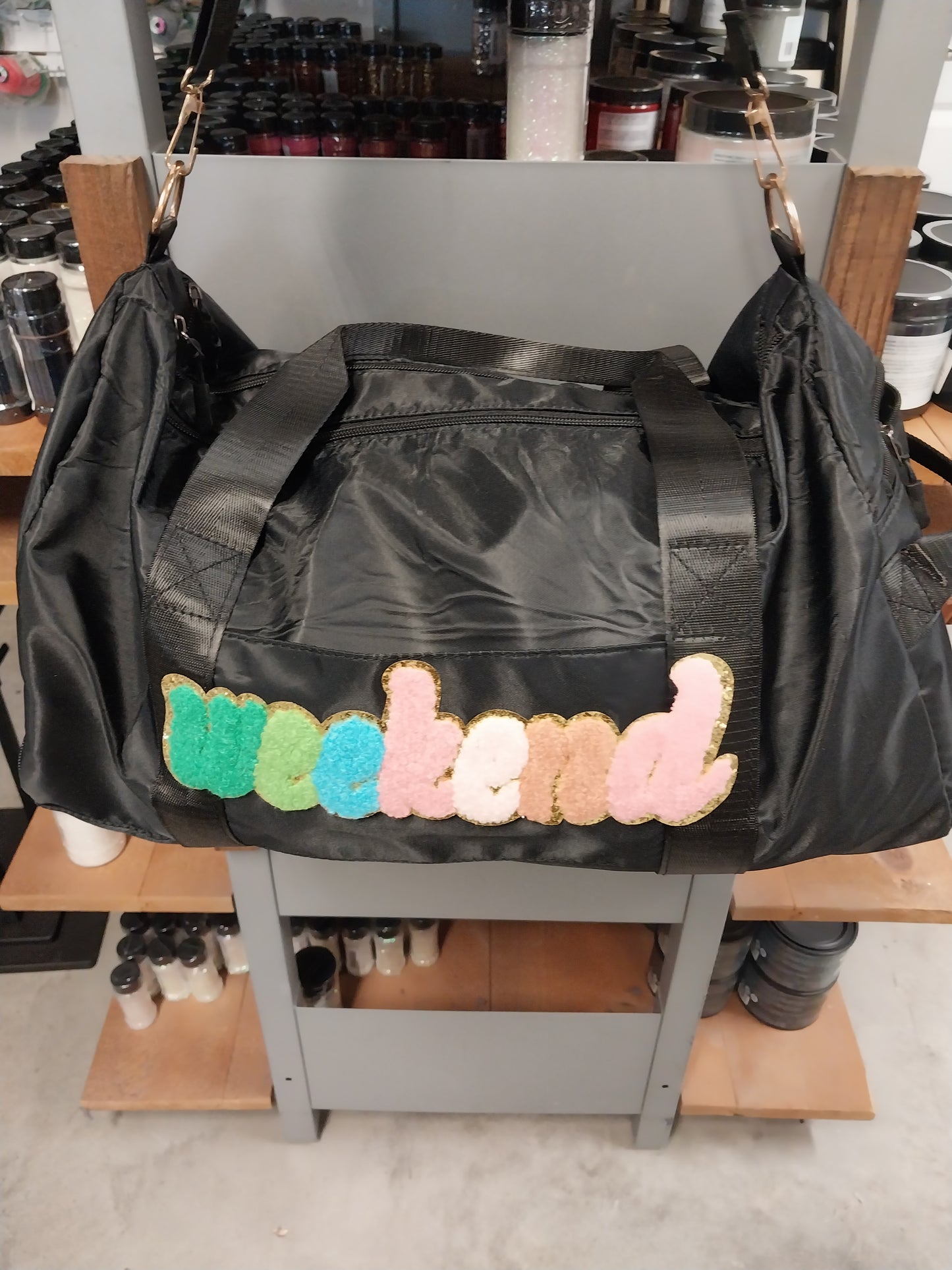 Duffle Bag (Economy) w/Weekend Chenille Patch