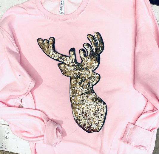 Deer  Sequin Patch