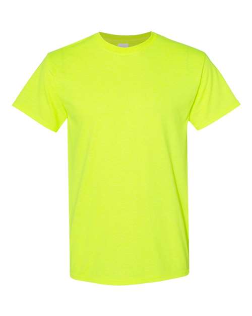 Safety Green Gildan Heavy Cotton T-Shirt